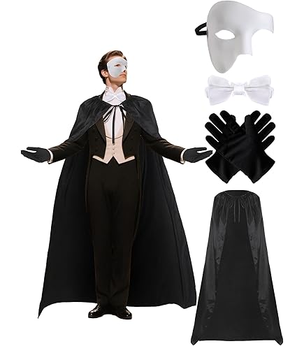 オペラ座の怪人　コスチューム Amazon | オペラ座の怪人 ファントム 衣装、コスチューム 大人男性用